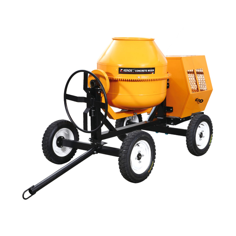 COM-350SF/400SF/450SF Бетонозмішувач із чотирма колесами для легкого транспортування