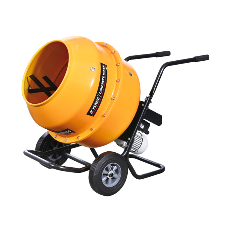 Бетонозмішувач HCM-130L з роликовою підтримкою з ручним натисканням і точним розвантаженням