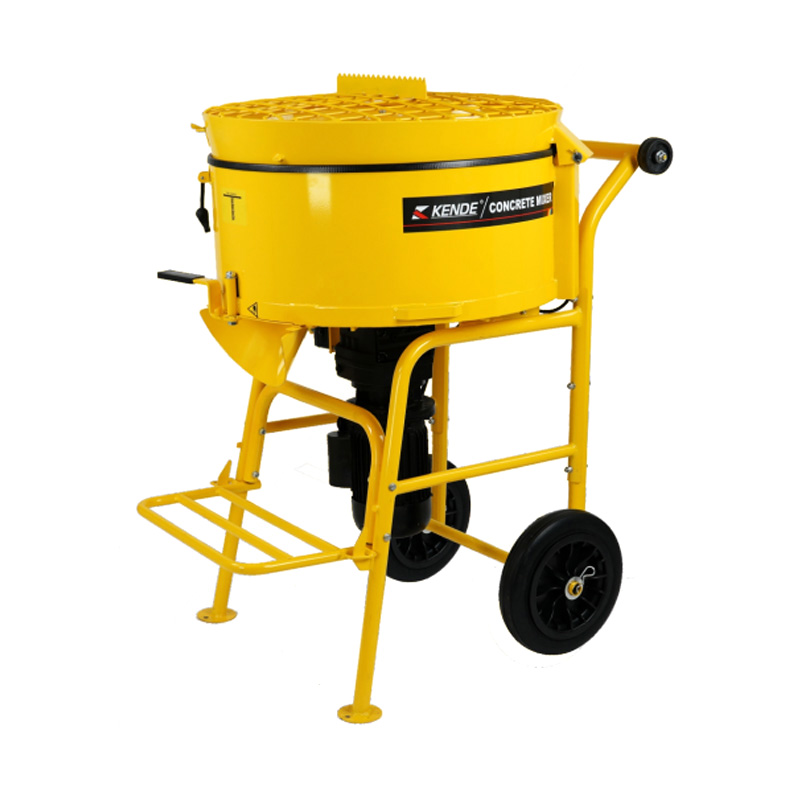 MM-120L Бетонозмішувач з вертикальним барабанним візком Міцний потовщений корпус